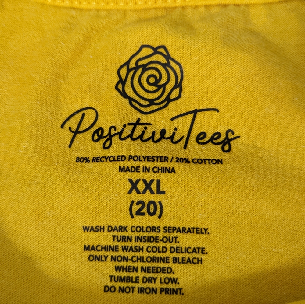 Hello Fall Mustard Color T-Shirt - Picture 2 of 2
